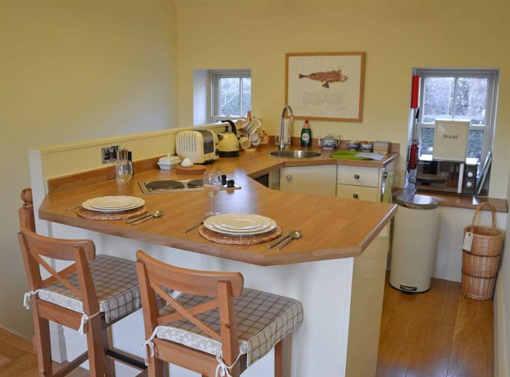 Dining area & kitchen at The Retreat in Ashover, near Matlock, Derbyshire