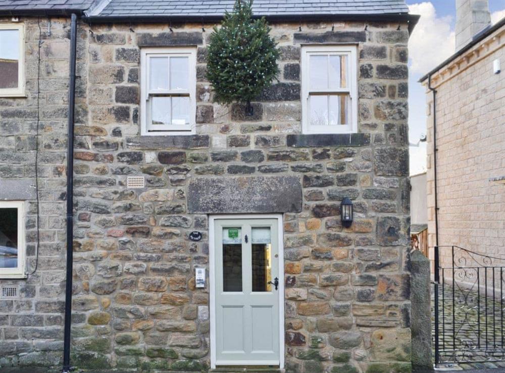 End of terrace cottage at The Retreat in Ashover, near Matlock, Derbyshire