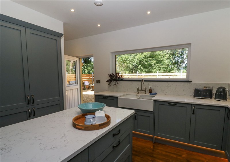 Kitchen at The Retreat at Glanrannell Park House, Llansawel