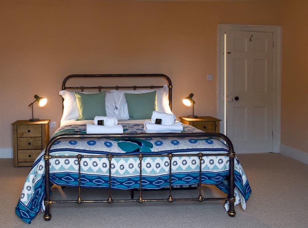 Double bedroom at The Retreat in Burton Bradstock, near Bridport, England