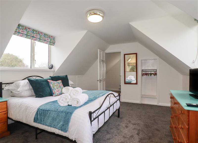 One of the 2 bedrooms at The Retreat, Cardinham near Bodmin