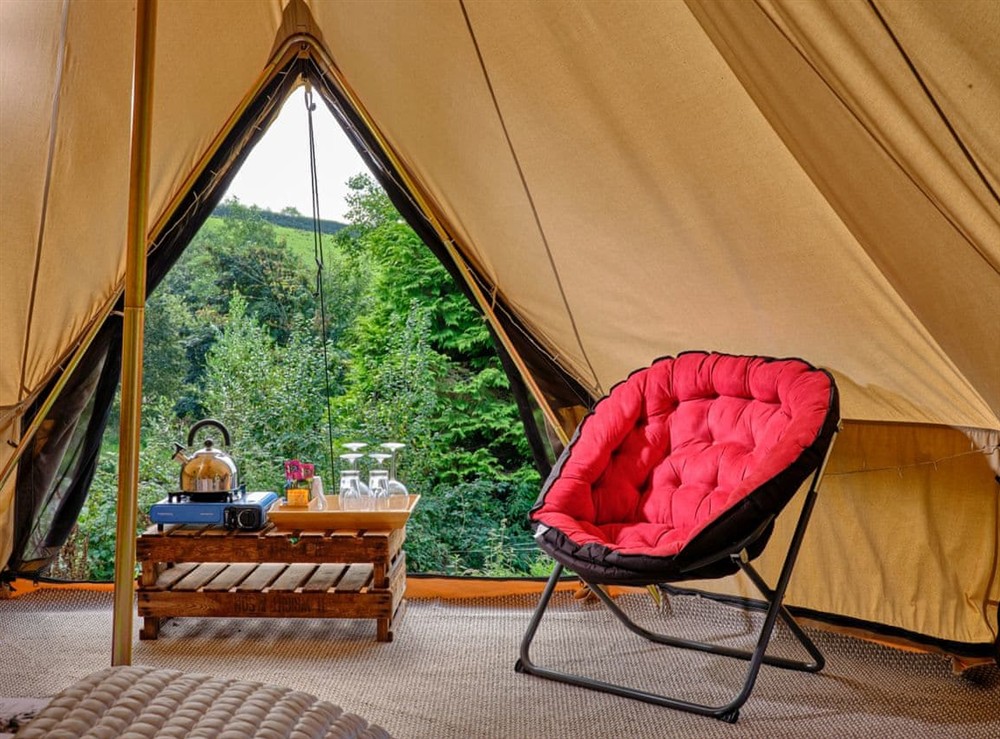 Typical interior at Cornflower, 