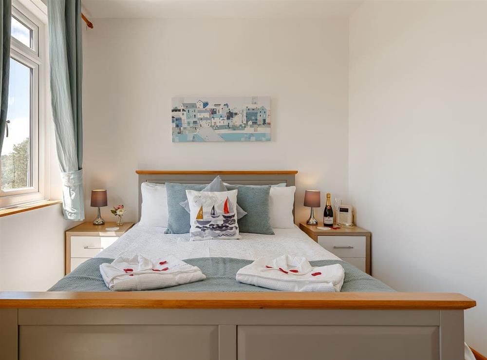 King Size Bedroom at The Retreat in Falmouth, Cornwall