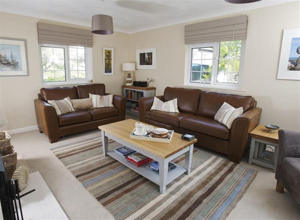 Living room at The Retreat in , Isle of Purbeck