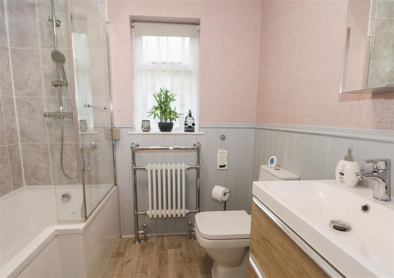 This is the bathroom at The Retreat, Keighley