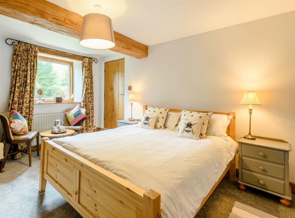 Double bedroom at The Retreat in Load Brook, near Sheffield, South Yorkshire