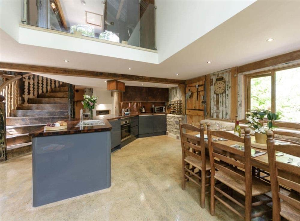 Kitchen & dining area at The Retreat in Longhope, near Gloucester, Gloucestershire, England