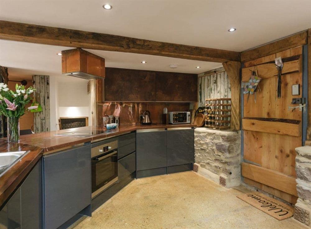 Kitchen at The Retreat in Longhope, near Gloucester, Gloucestershire, England