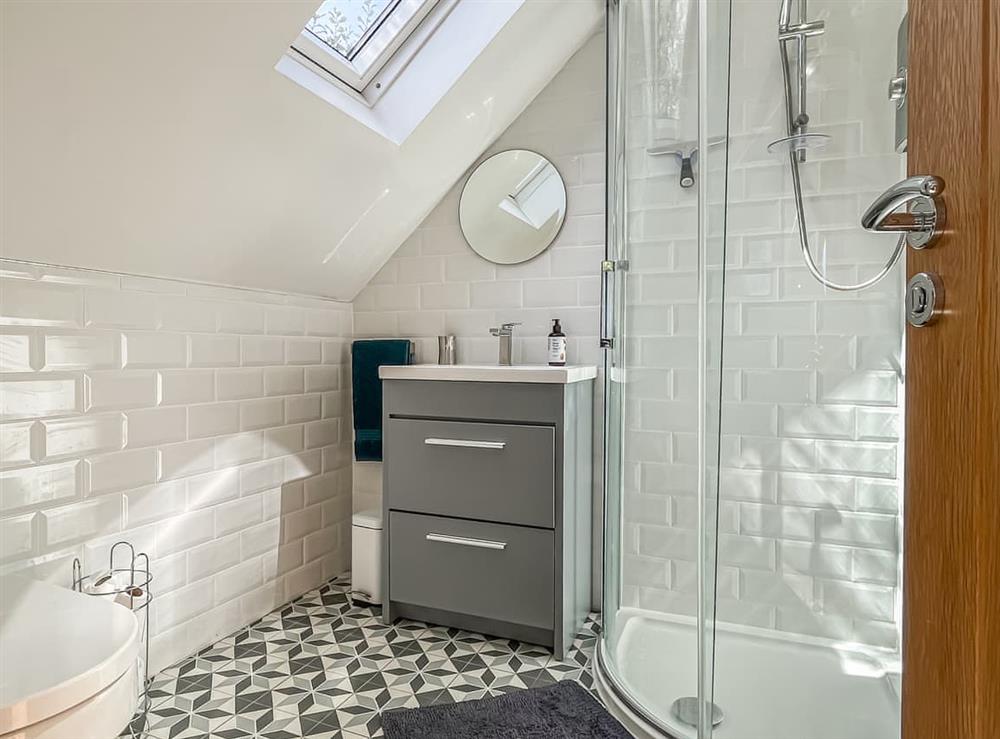 Shower room at The Retreat in Newark, Nottinghamshire