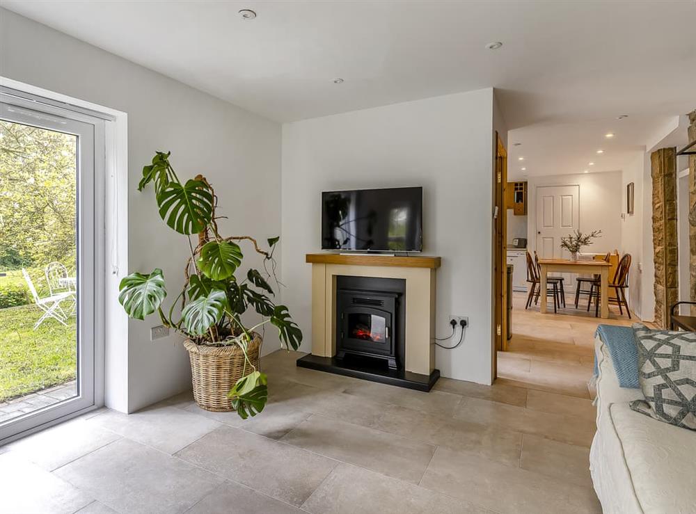 Living area at The Retreat in Pandy, near Abergavenny, Gwent