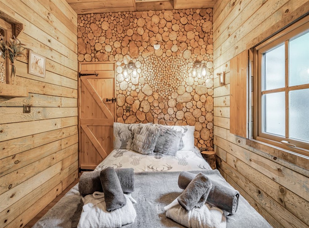 Double bedroom at The Retreat in Ringwood, New Forest, Hampshire