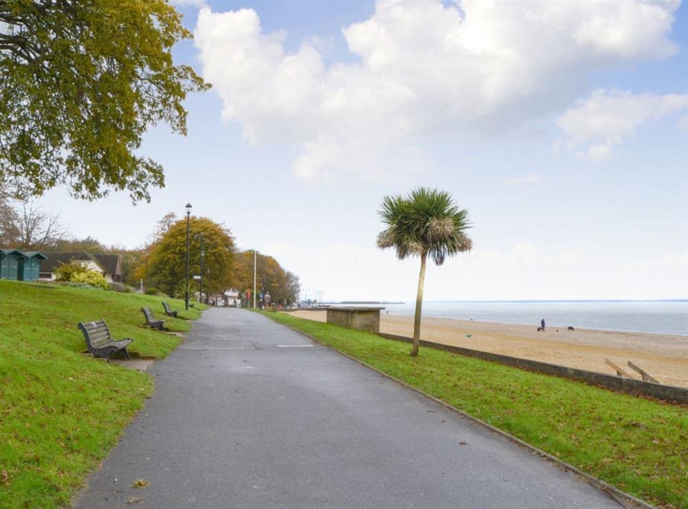 Stroll along the path at Ryde beach at The Retreat in Ryde, Isle of Wight
