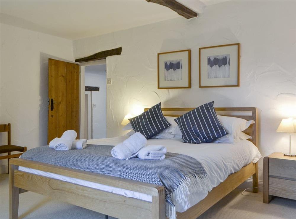 Double bedroom at The Retreat in Sunderland, near Cockermouth, Cumbria