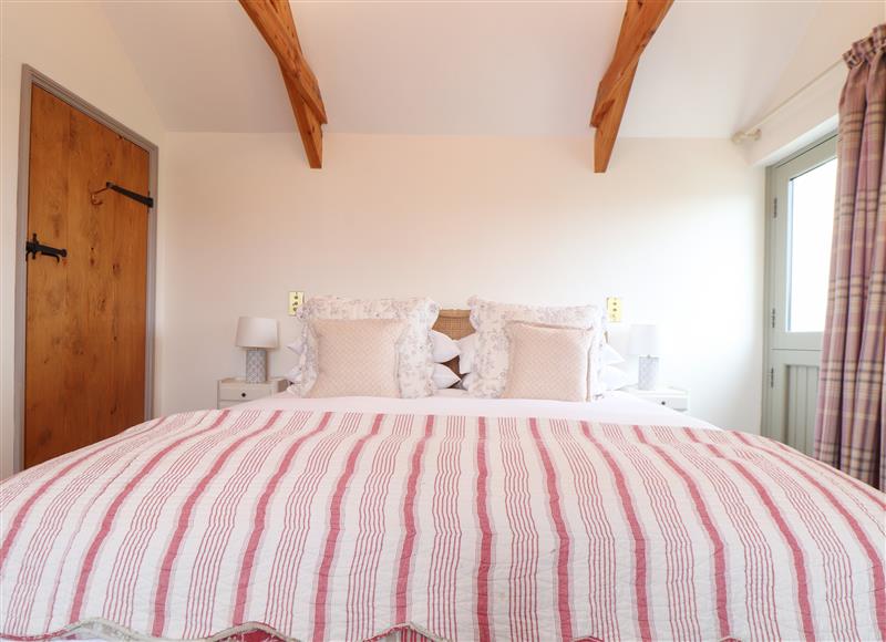 A bedroom in The Riblows, Cape Cornwall at The Riblows, Cape Cornwall, Bollowal near St Just