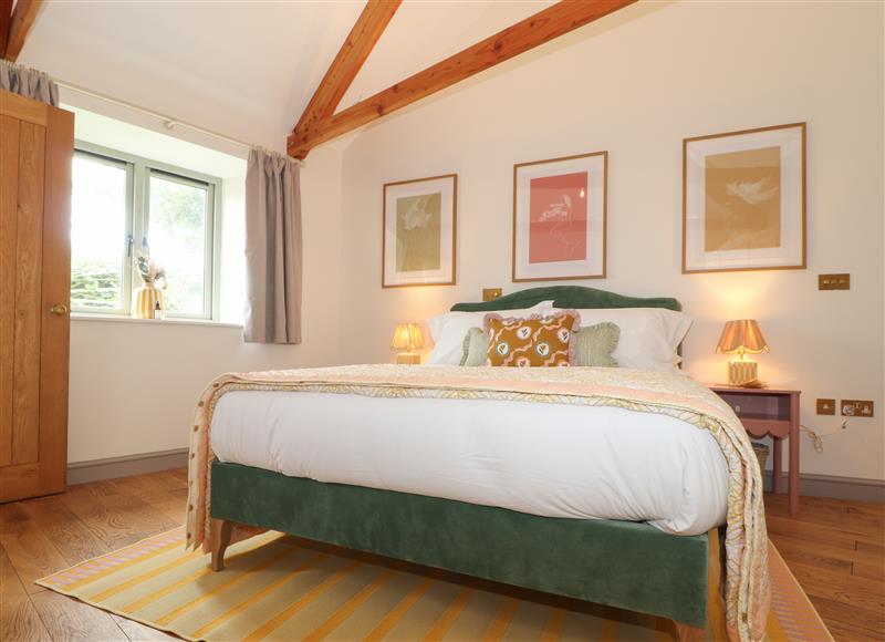One of the 3 bedrooms at The Riblows, Cape Cornwall, Bollowal near St Just