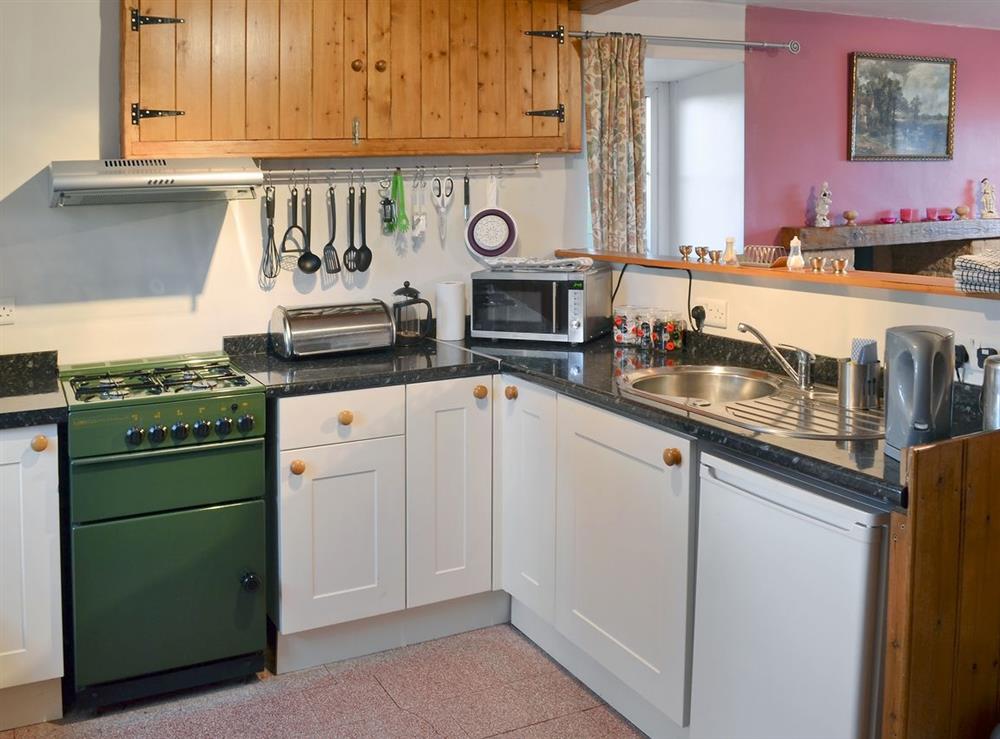 Kitchen at The Ridge Farm Cottage in Buxton, Derbyshire