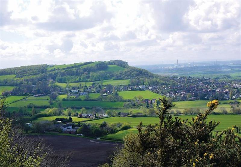 Views to Helsby Hill at The Ridgeway in Cheshire, Heart of England
