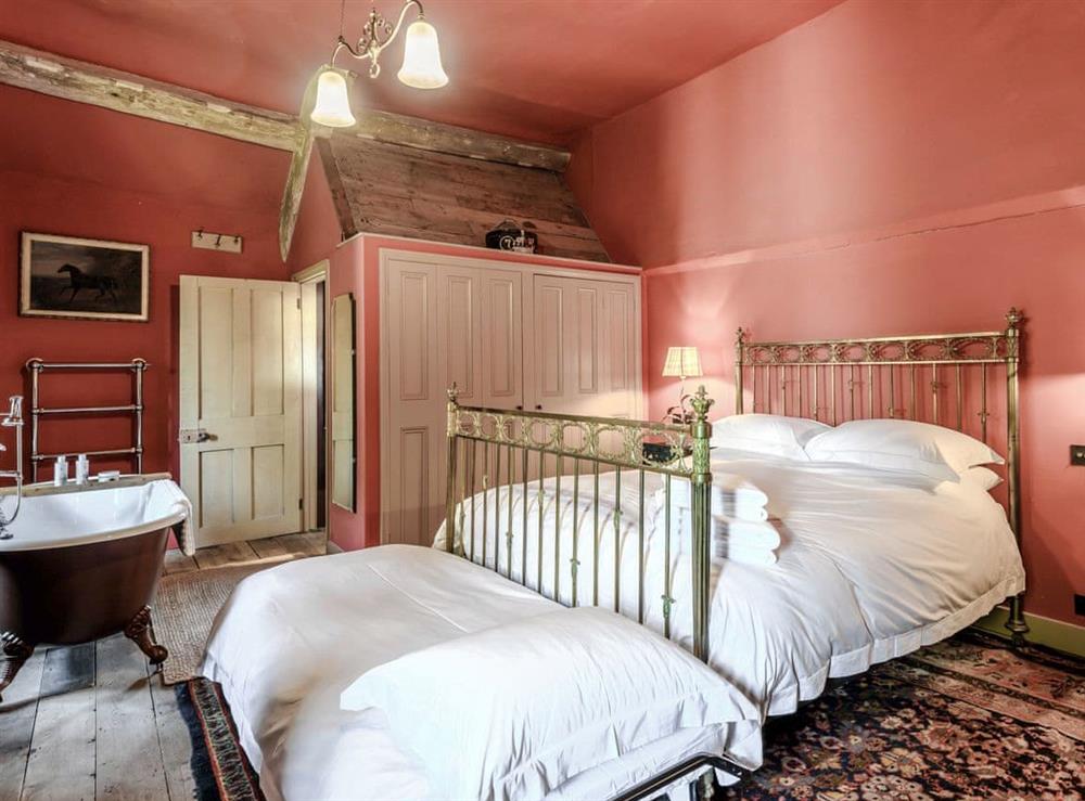 Double bedroom at The Riding House in Wimborne St Giles, near Ringwood, Dorset