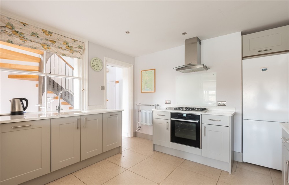 Kitchen at The Ridings in Salcombe