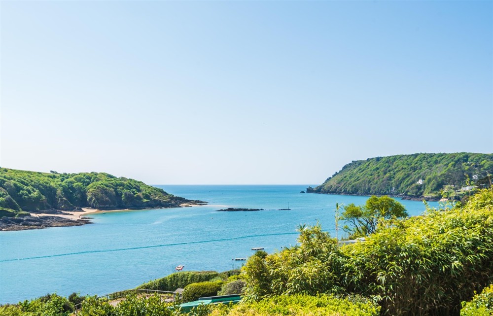 Rural landscape at The Ridings in Salcombe