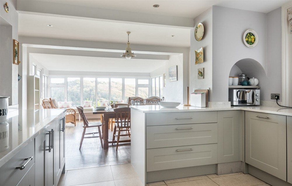 This is the kitchen (photo 2) at The Ridings in Salcombe
