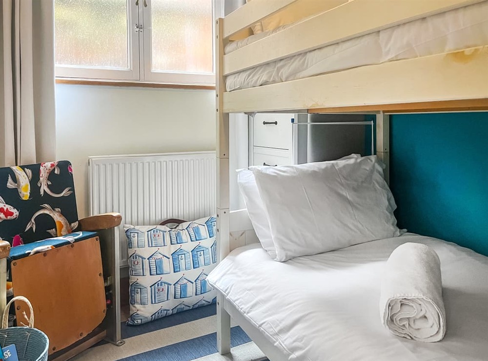 Bunk bedroom at The Rise in Scarborough, North Yorkshire