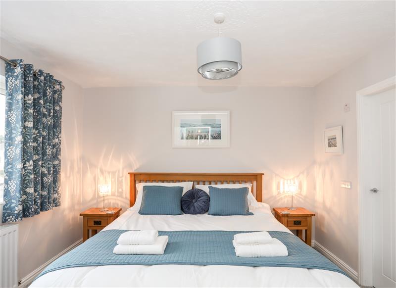 One of the bedrooms at The Rise, Trearddur Bay