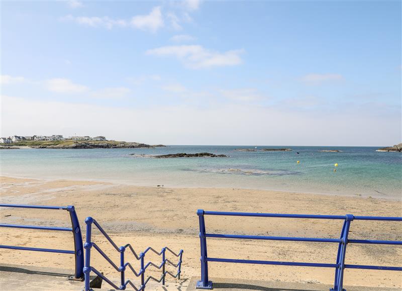 The area around The Rise at The Rise, Trearddur Bay