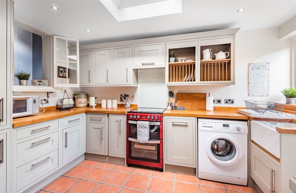 Kitchen area at The River House in Arundel, West Sussex