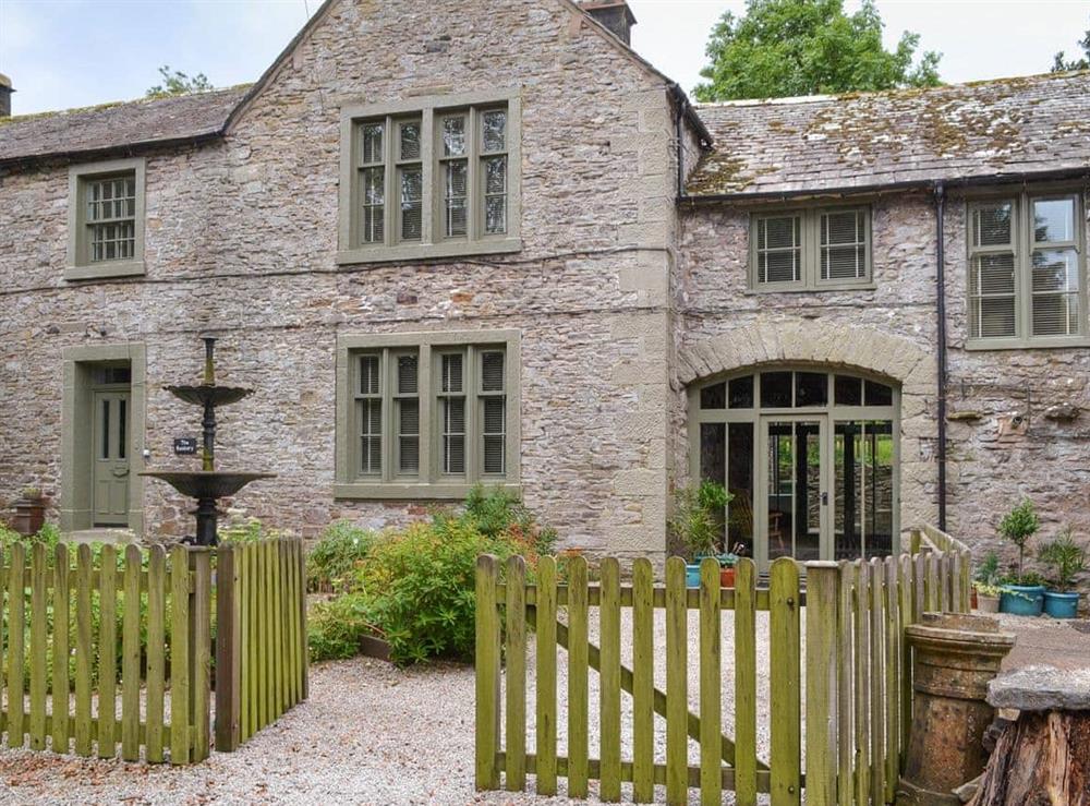 Impressive stone-built property with enclosed courtyard garden at The Rockery in Shap, near Penrith, Cumbria