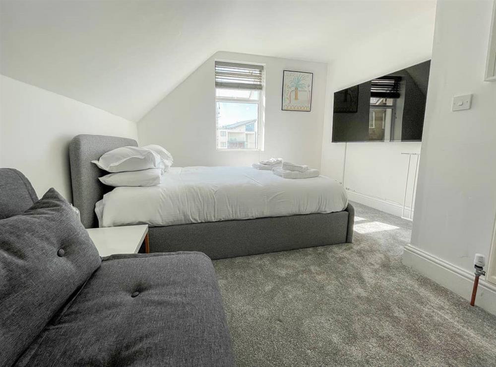 Bedroom at The Rocks in Newquay, Cornwall