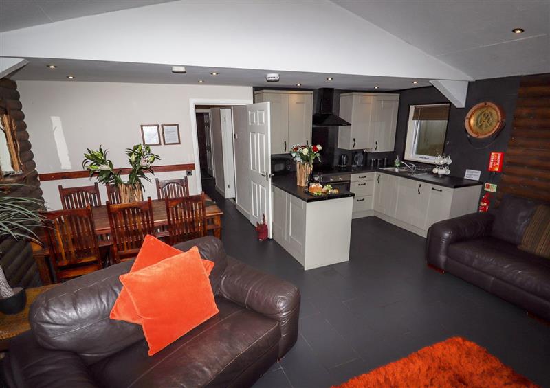 Enjoy the living room at The Roe, Llanerch Park near St Asaph