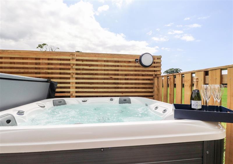 Spend some time in the hot tub at The Roeburn, Wennington near Kirkby Lonsdale