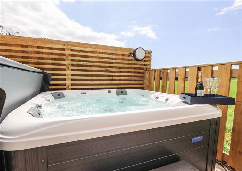 There is a hot tub at The Roeburn, Wennington near Kirkby Lonsdale