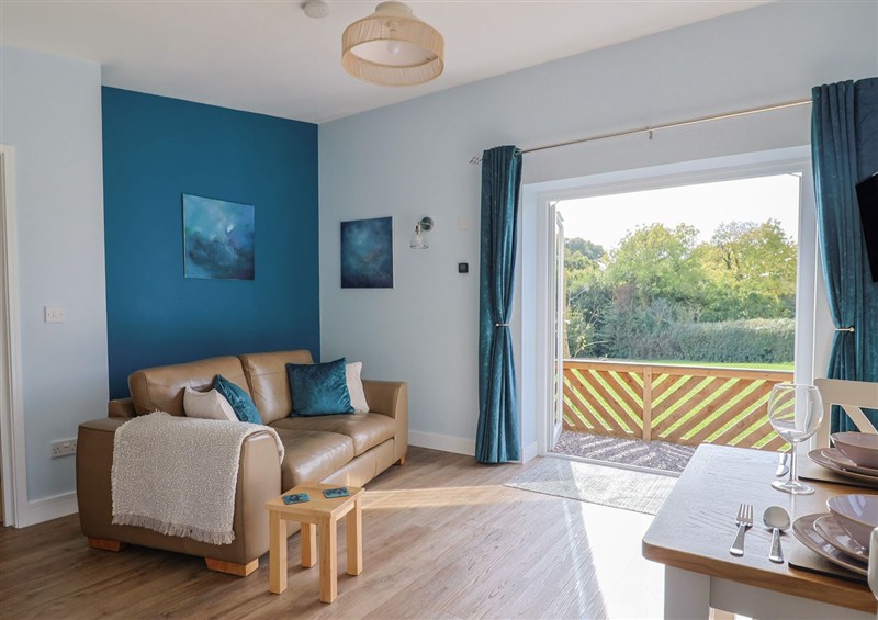 Enjoy the living room at The Roost, Whitford Nr. Colyton