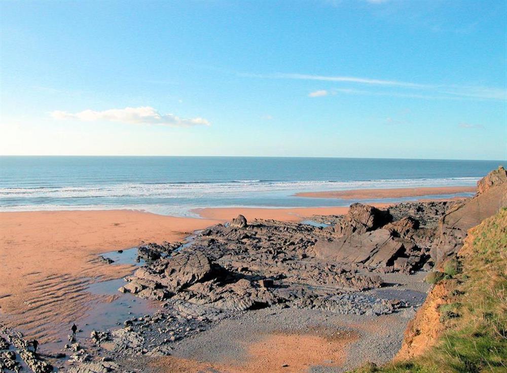 The beautiful Widemouth Bay at The Roost, Widemouth Bay