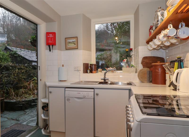 The kitchen at The Roses, Bowness-On-Windermere