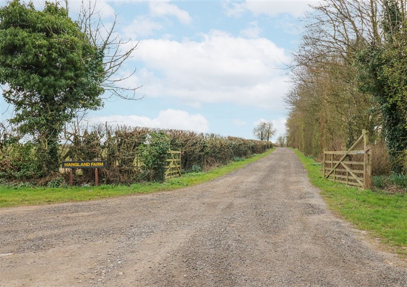 Rural landscape at The Round House, Wardington near Chacombe
