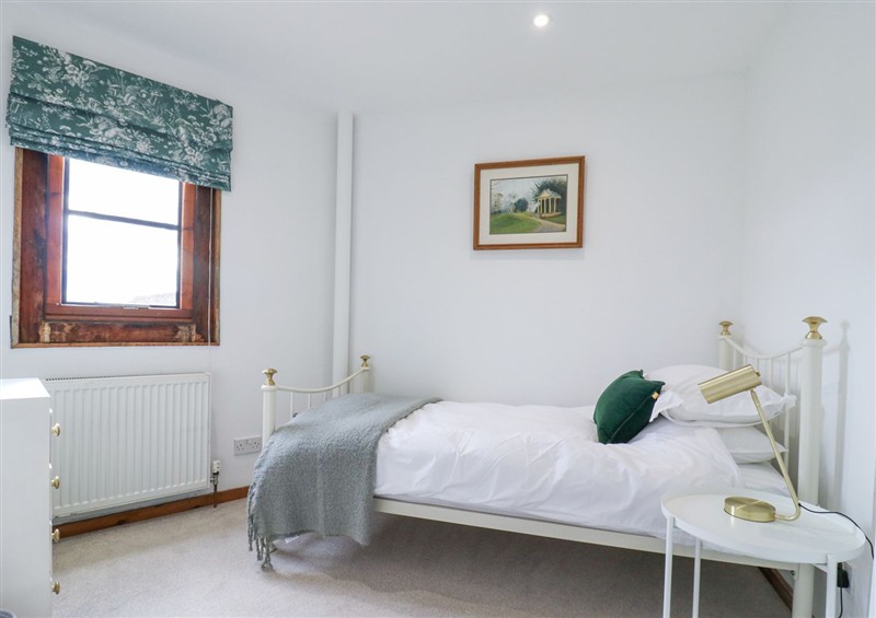 This is a bedroom at The Round House, Wardington near Chacombe