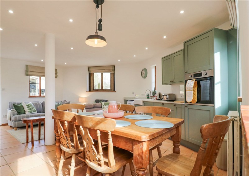 This is the dining room at The Round House, Wardington near Chacombe