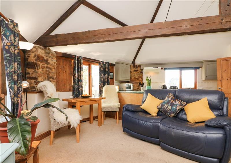 Enjoy the living room at The Roundhouse, Bratton Clovelly near Bridestowe