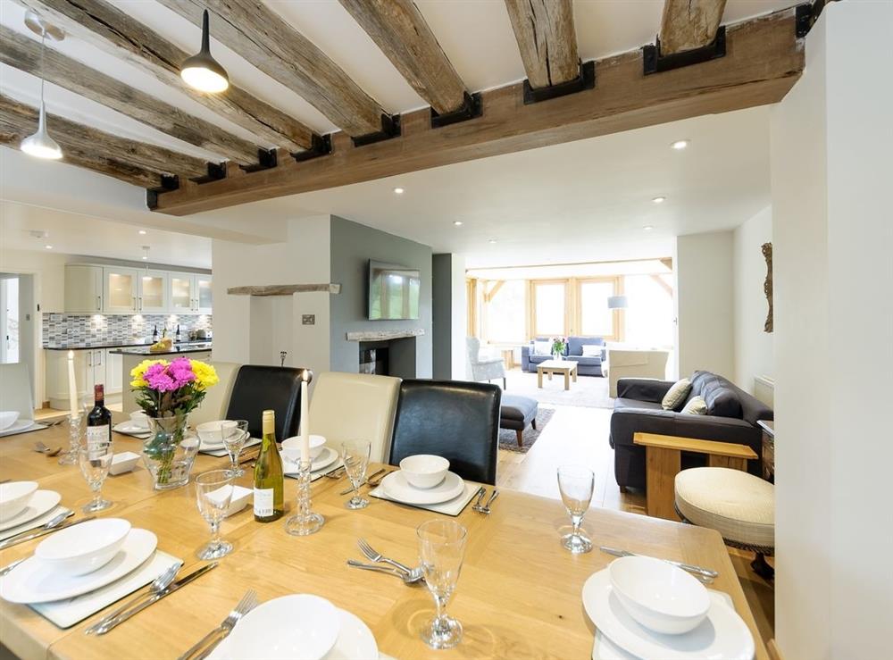 Dining Area at The Row in Much Marcle, near Ledbury, Herefordshire