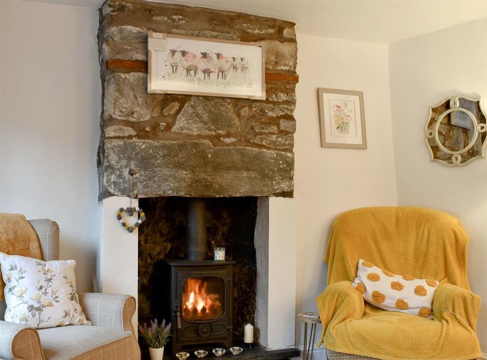 Living room at The Row in Spark Bridge, near Ulvertson, , Cumbria