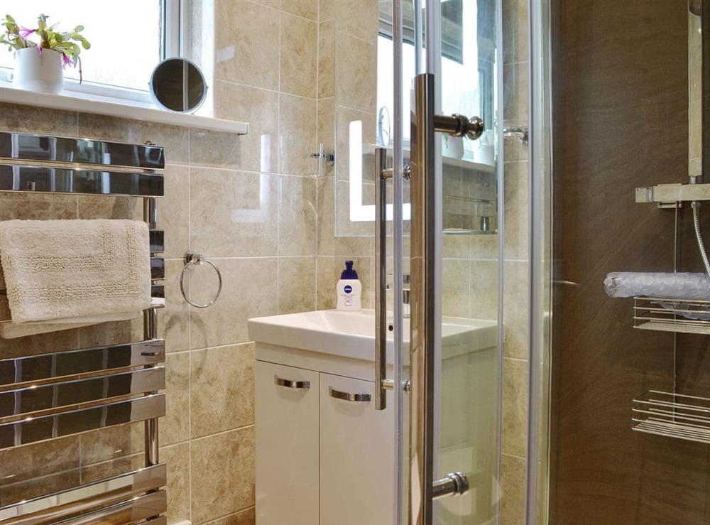 Shower room at The Rowans in Keswick, Cumbria