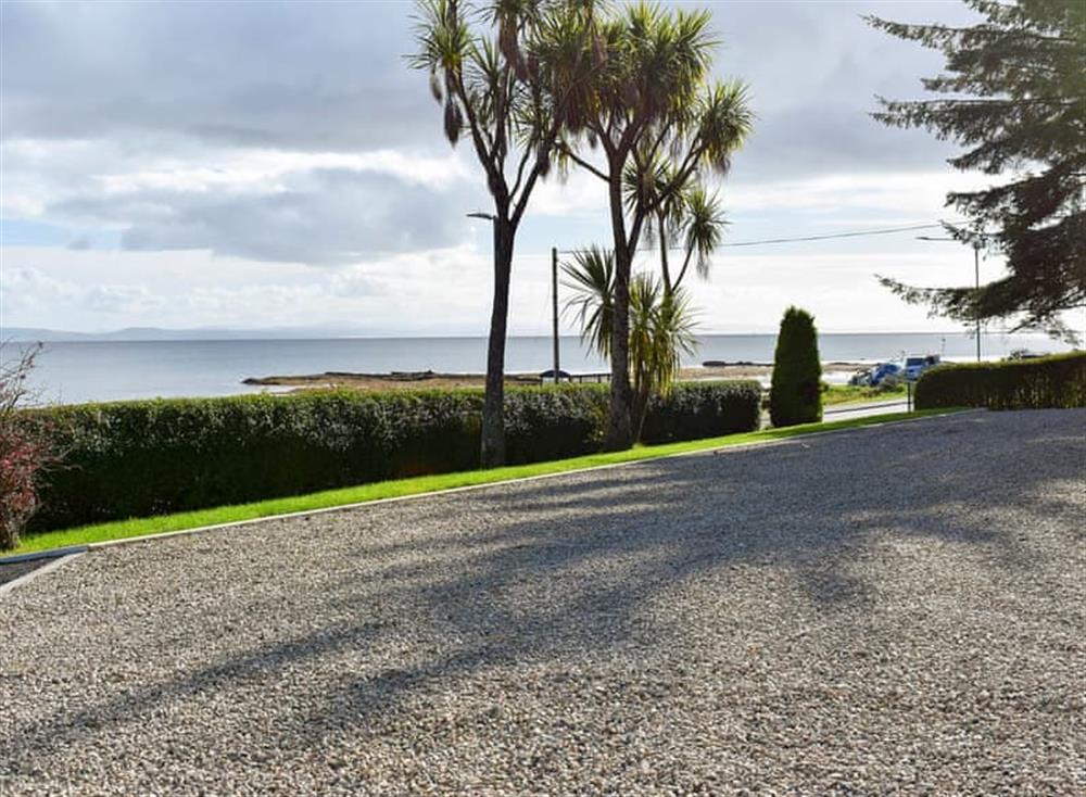 Private parking for 6 cars at The Royal Arran in Whiting Bay, Isle Of Arran