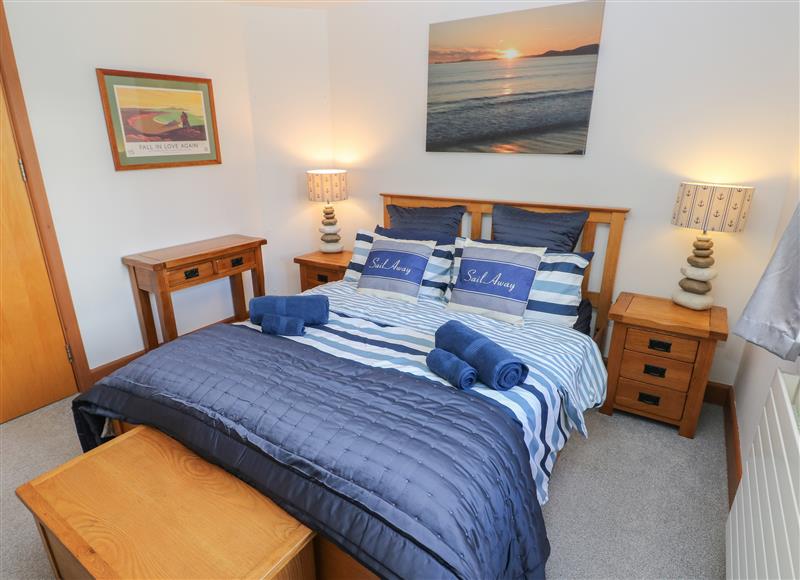 This is the bedroom at The Sail Loft, Milford Haven
