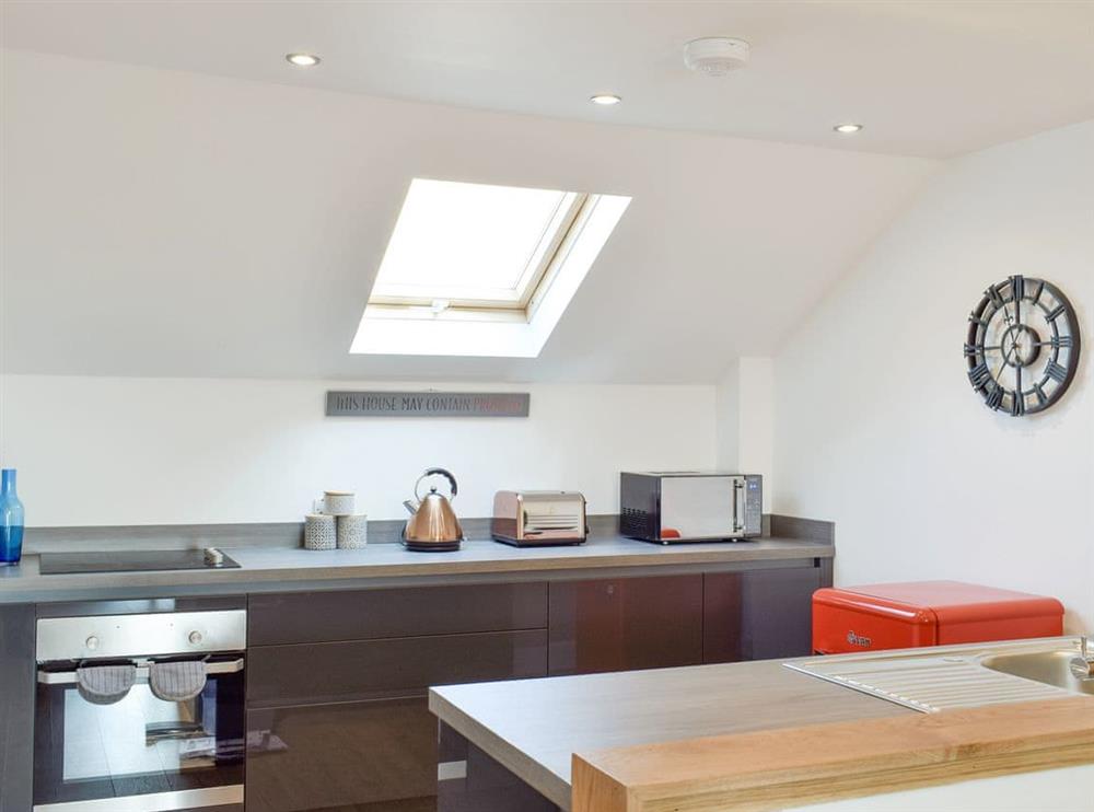 Fully appointed kitchen at The Sailmakers Loft in Anstruther, Fife