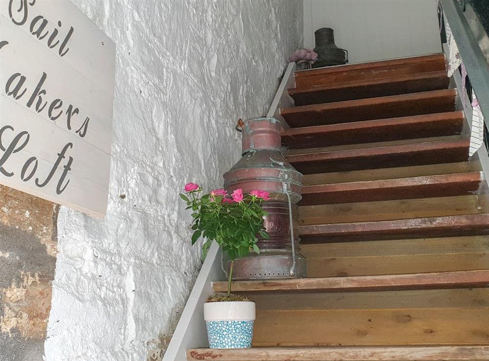 Stairs at The Sailmakers Loft in Anstruther, Fife