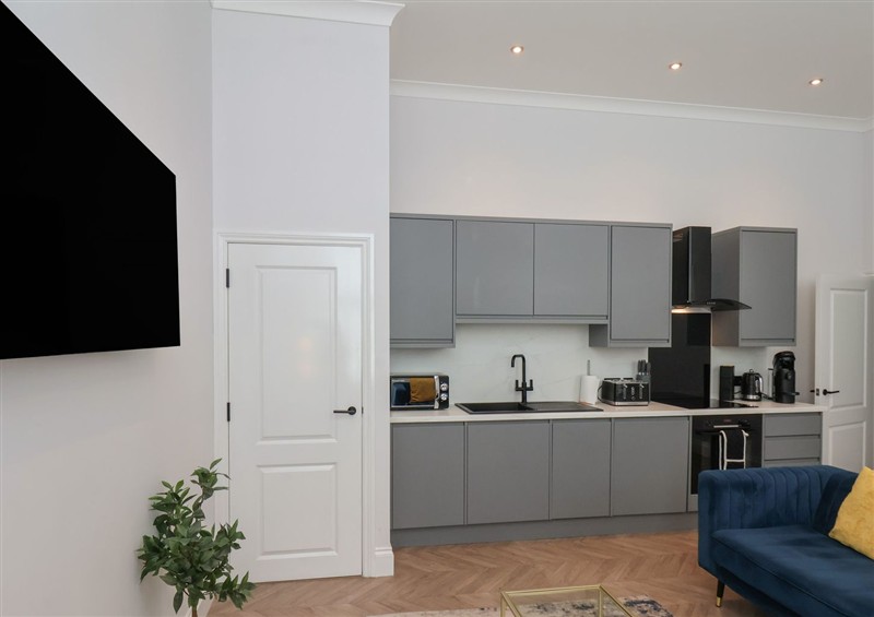 Kitchen at The Salisbury Apartment 104, Scarborough