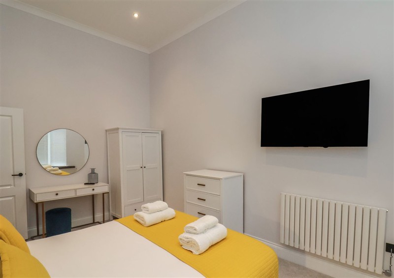 One of the 2 bedrooms at The Salisbury Apartment 105, Scarborough